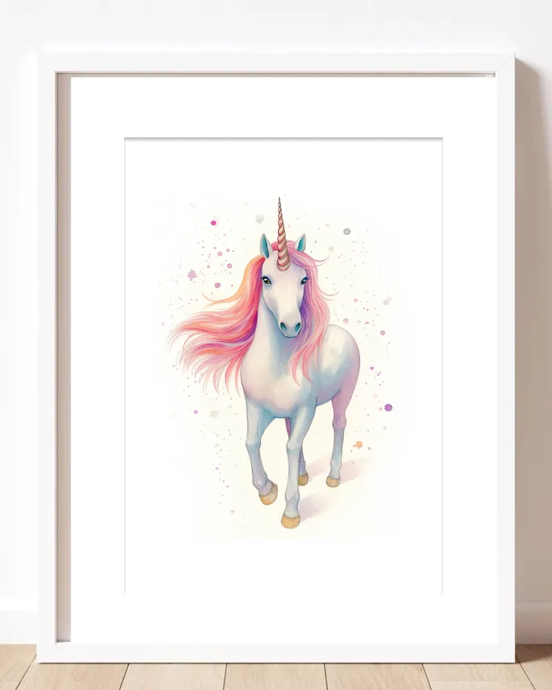 Magical Unicorn Nursery Print - Shop Now